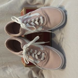 Vans size 6.5 pink